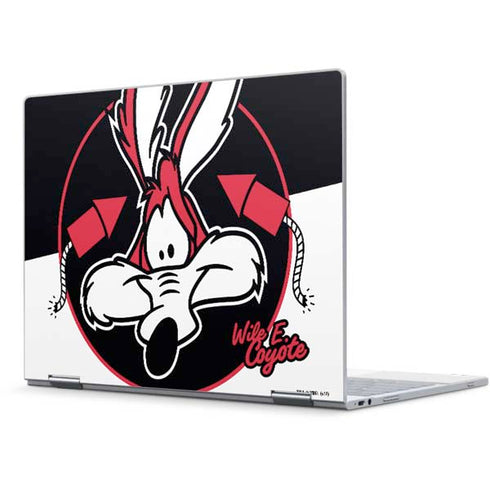 Looney Tunes Retro Wile E Coyote Pixelbook Skin